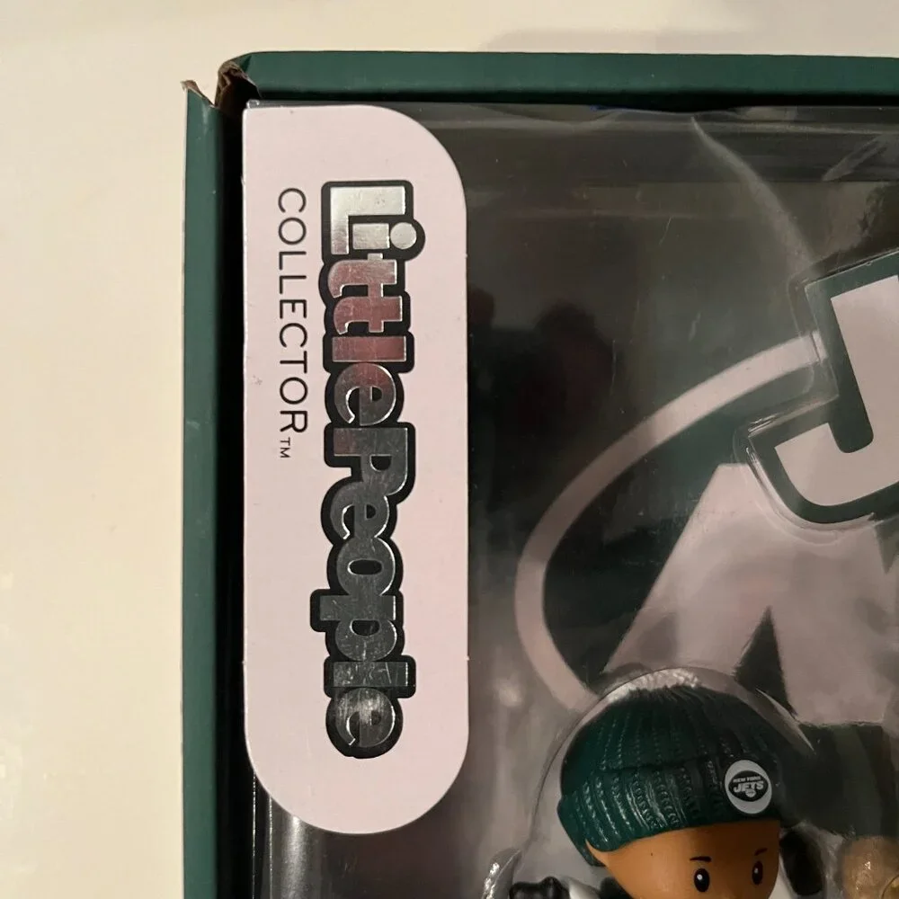 Little People Collector‎ Set - NFL JETS by Fisher Price   (kids/new)